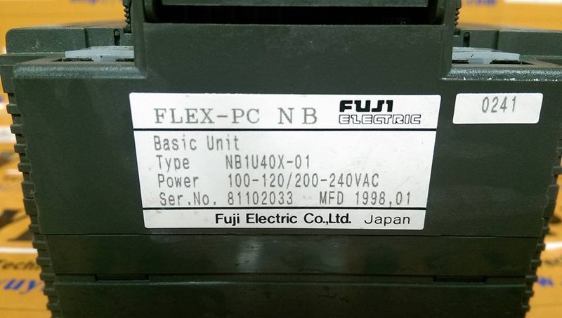 FUJI FLEX-PC NB BASIC UNIT NB1U40X-01 - PLC DCS SERVO Control